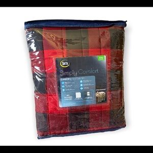 Serta Simply Comfort 3-piece quilt set NEW